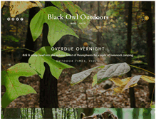 Tablet Screenshot of blackowloutdoors.com